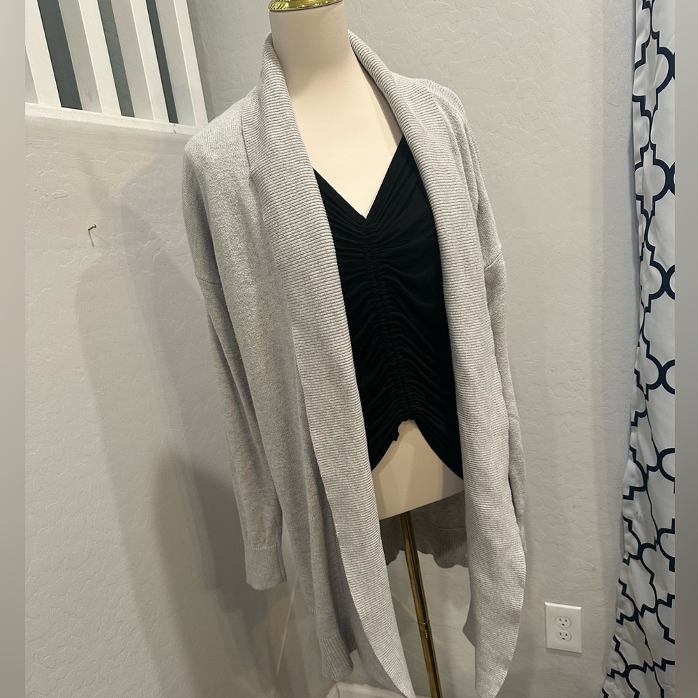 Banana Republic‎ Light Gray Women's Cardigan